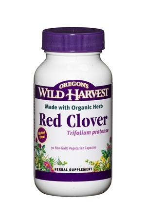 Red Clover: Bottle / Organic, Non-GMO Capsules: 90 Capsules