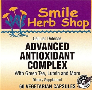 Advanced Anti-Oxidant complex w/ Green Tea, Lutein & More 60's: Bottle / Capsules: 60 Vegetarian Capsules