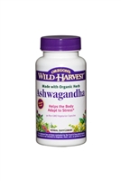 Ashwagandha: Bottle / Organic: 90 Capsules