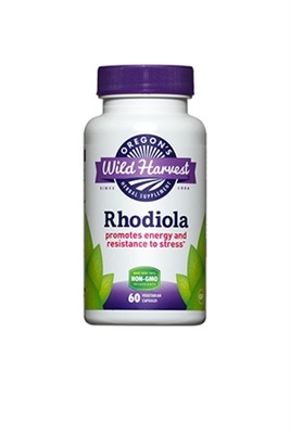 Rhodiola: Bottle / Organic: 60 Capsules