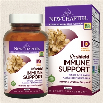 LifeShield Immune Support: Bottle / Vegetarian Capsules: 120 Capsules