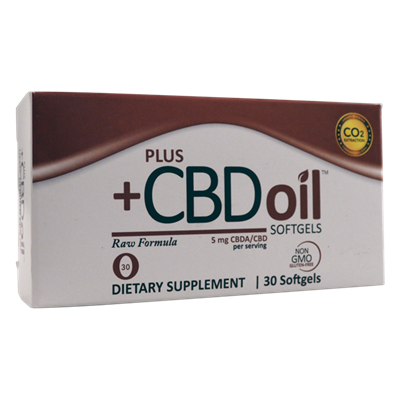 CV Sciences CBD Oil Raw Softgels 5mg 30 softgels