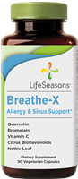 Breathe-Xâ?¢ Allergy & Sinus Support: Bottle / Vegetarian Capsules: 90 Capsules