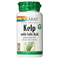 Kelp with Folic Acid: Bottle: Vegetarian Capsules / 100 Capsules