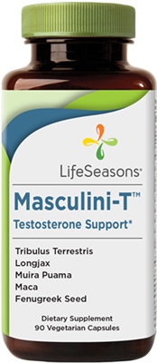 Masculini-Tâ?¢ Testosterone Support Trial Size: Bottle / Vegetarian Capsules: 15 Capsules