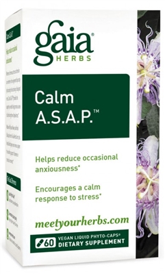 Calm A.S.A.P.â?¢: Bottle / Vegan Liquid Phyto-Caps: 60 Capsules