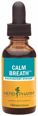 Calm Breath: Dropper Bottle / Alcoholic Extract: 1 Fluid Ounce