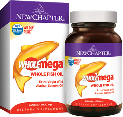 Wholemega Whole Fish Oil / 30 Softgel Capsules