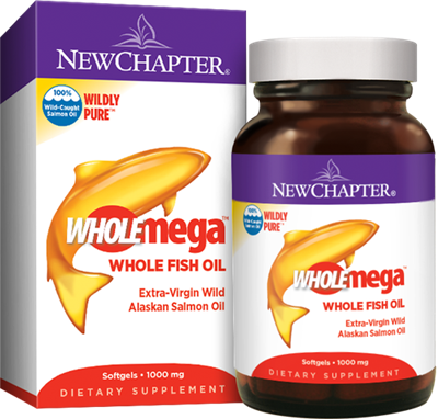 Wholemega Whole Fish Oil / 120 Softgel Capsules