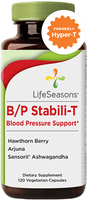 B/P Stabili-T Blood Pressure Support: Bottle / Vegetarian Capsules: 240 Capsules