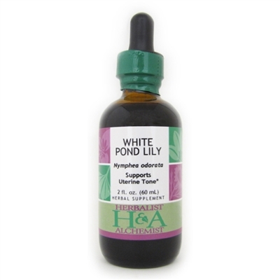 Herbalist & Alchemist White Pond Lily Tincture, 2oz