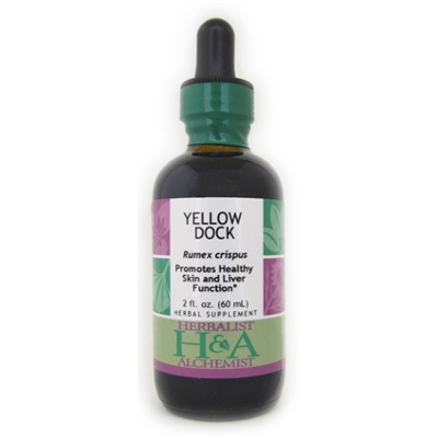 Herbalist & Alchemist Yellow Dock Tincture, 2oz