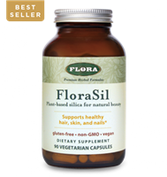 FloraSil Vegetable Silica: Bottle: Vegetarian Capsules / 90 Capsules