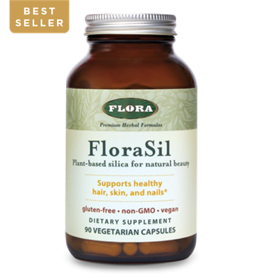 FloraSil Vegetable Silica: Bottle: Vegetarian Capsules / 90 Capsules