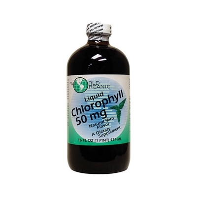 Liquid Chlorophyll, Mint: Bottle / Liquid: 16 Fluid Ounces