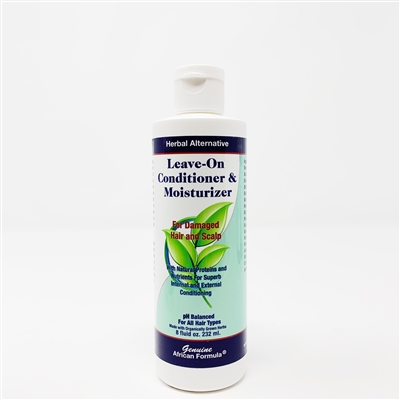 Leave-On Conditioner/Moisturizer: Bottle: 8 Fluid Ounces