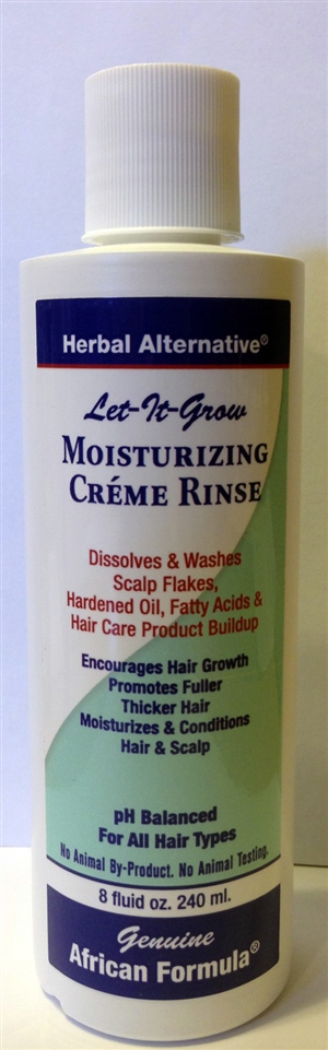 Let-it-Grow Moisturizing Creme Rinse: Bottle: 8 Fluid Ounces