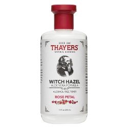 Rose Petal Witch Hazel: Bottle / Liquid: 12 Ounces