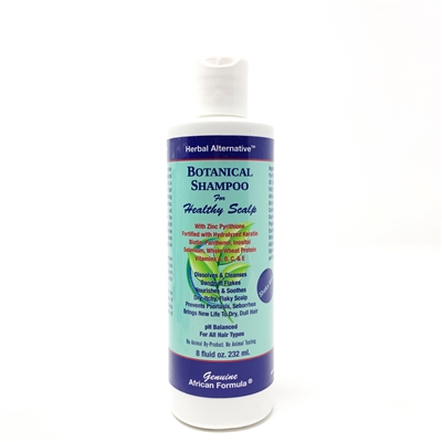 Botanical Shampoo for Dandruff: Bottle: 8 Fluid Ounces