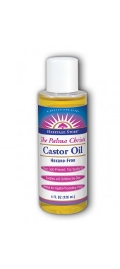 Castor Oil (Organic): Bottle: 4 Fluid Ounces