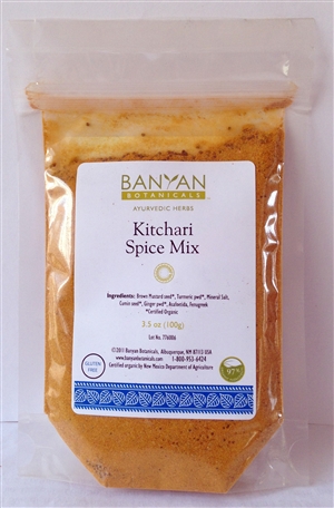 Kitchari Spice Mix: Packaged Botanicals / Powder: 3.5 Ounces