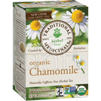 Organic Chamomile Tea: Boxed Tea / Individual Tea Bags: 16 Bags