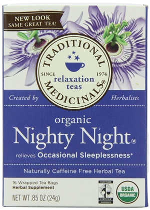 Organic Nighty Night: Boxed Tea / Individual Tea Bags: 16 Bags