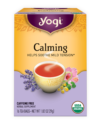 Organic Calming Tea: Boxed Tea / Individual Tea Bags: 16 Bags