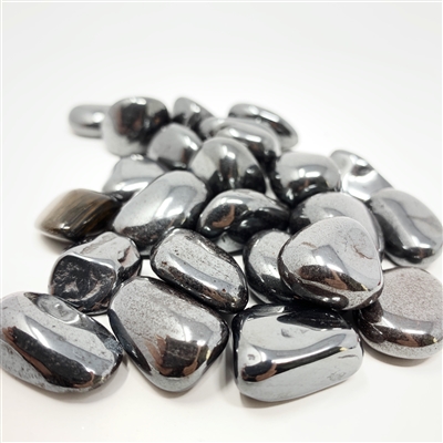 Hematite, tumbled