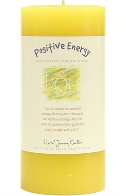 Herbal Magic 3x6 Pillars - Positive Energy