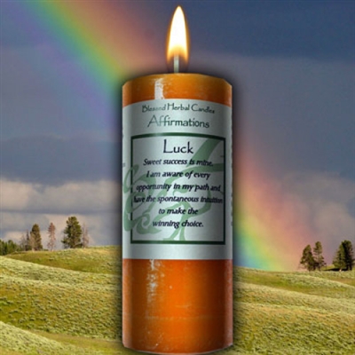 Luck Affirmation Candle