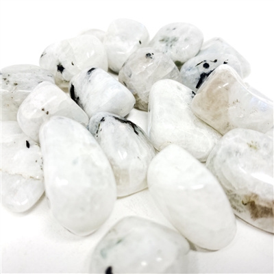 Rainbow Moonstone, tumbled