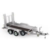 10' X 5'7" Plant trailer c/w 4' ramps