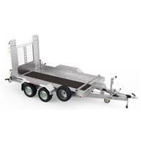 10' X 5'7" Plant trailer c/w 4' ramps