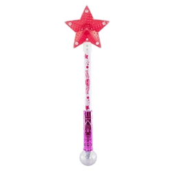 Glitter Star Light Wand