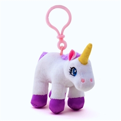 144th Legends Plush Unicorn Keychain