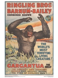 Ringling The Great Gargantua Poster