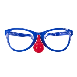 Clown Oversized Glasses with Nose