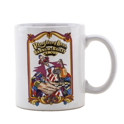 Ringling Bros. and Barnum & Bailey Clown with Elephant and Tiger Mug
