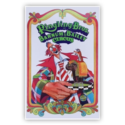 Ringling Bros. and Barnum & Bailey  Clown Poster