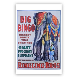Ringling Bros. and Barnum & Bailey Big Bingo Poster
