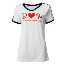 Peace, Love, Ringling Ladies Tee