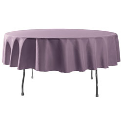 106" Round Polyester Table Cloths