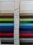 Herringbone Polyester and Faux Burlap Swatch Card