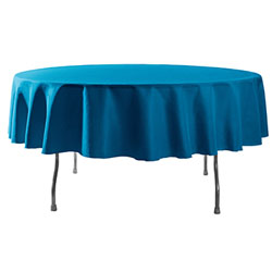 96" Round Polyester Table Cloths