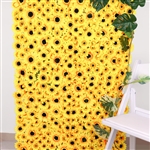 11 Sq ft. 4 Panels Artificial Sunflower Wall Mat Backdrop, Flower Wall Decor, Indoor/Outdoor UV Protected 11 Sq ft. 4 Panels Artificial Sunflower Wall Mat Backdrop, Flower Wall Decor, Indoor/Outdoor UV Protected
