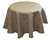 Burlap 108”x156” Oval Tablecloth – Natural