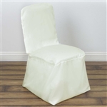 Square Banquet / Chivari Chair Cover - Ivory