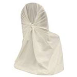 Polyester Universal Chair Cover - Ivory