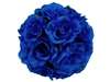4 x HI HONEY!Kissing Balls - Royal Blue Roses